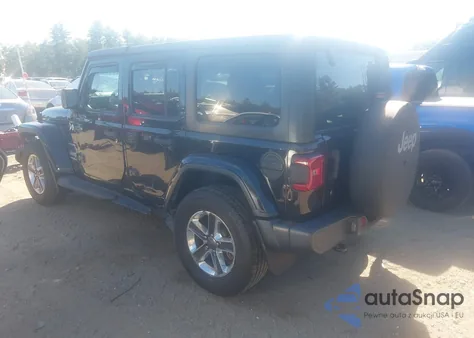 2018 Jeep Wrangler Unlimited Sahara 4X4 z USA, uszkodzony, nr VIN 1C4HJXEN8JW145282